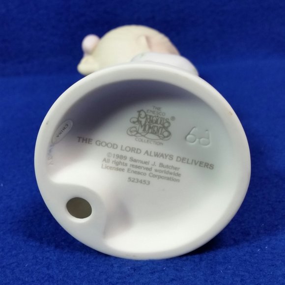 Precious Moments The Good Lord Always Delivers Figurine 523453 - Picture 10 of 10